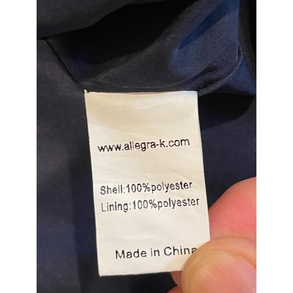 Allegra K Women Floral Chiffon Mini Dress Smocked Waist Ruffle Layers Blue SZ XS - Picture 9 of 10